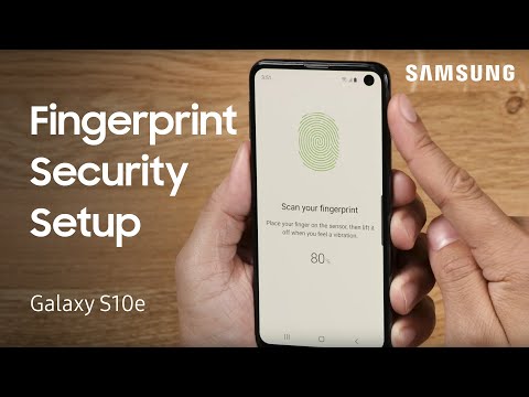 How to use fingerprint security on your Galaxy S10e | Samsung US