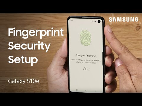 Galaxy S10e에서 지문 보안을 사용하는 방법 | 삼성 미국