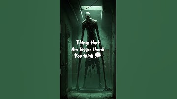 THINGS THAT ARE BIGGER THAN YOU THINK 💭. | PART??? | #shorts #trending #trending #horror #bigger