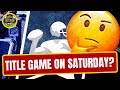 Josh Pate On Saturday National Title Games (Late Kick Cut)