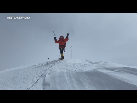Naperville teen who set Everest world record returns home