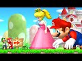 What if Mario & Luigi fight Evil Peach & Evil Mario in NSMBW?