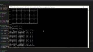 Command Line Minesweeper in C