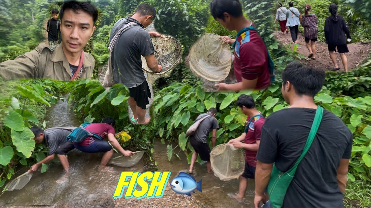 Karenni new video, Catch fish in may leh