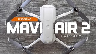 DJI Mavic Air 2 - Unboxing and Assembly