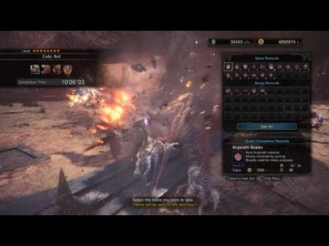 Mhw Code Red Solo Insect Glaive Youtube