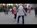 В осеннем танго с поцелуями дождя!!!Танцы в парке Горького!!!Харьков 2021