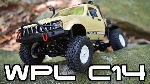 WPL C14 1/16 Scale 4WD Crawler - Unboxing - Review - Giveaway Details