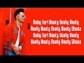 Booty Shake (Lyrics) Tony Kakkar Ft. Sonu Kakkar
