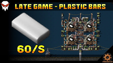 Factorio: T4 Plastic From Petroleum Blueprint - Late Game (Space Age DLC)