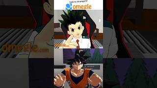 Goku Goes On Omegle Pt. 21 #goku #dragonball #gonfreecss #hunterxhunter #saitama #onepunchman #gojo