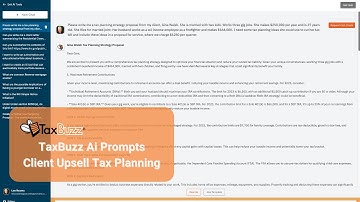 Unlock the Power of TaxBuzz Ai for Your Tax Planning Needs