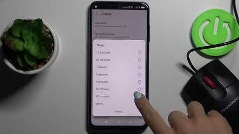 How to Change Screen Timeout on TCL 20 5G – Change Sleep Time