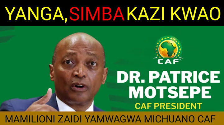 MBWADUKE: Excellent! Yanga, Simba kazi kwao CAF/Mamilioni zaidi yamwagwa michuano ya klabu 2025/26