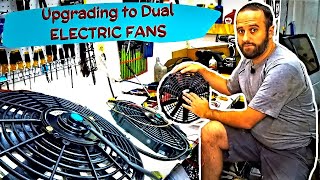 Upgrading to Dual Electric Cooling Fans | Dual Electric Fan Wiring With Dual Relays
