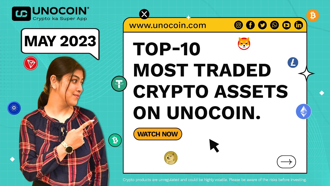 Top 10 Most Traded Cryptocurrencies on Unocoin in May | May Crypto Trading  Report @Unocoin