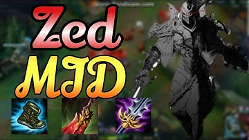 Zed Mid | Sức Mạnh Của Chúa Tể Bóng Tối Phải Như Thế Này | Hủy Diệt Tất Cả | LMHT