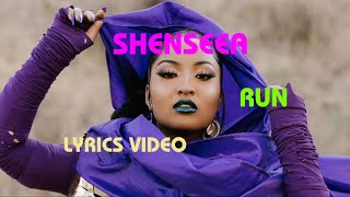 Shenseea RUN (LYRIC VIDEO)