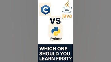 C vs. Python vs. Java – Which One Should You Learn First?