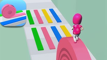 LAYERS ROLL 🔵👧🟢Gameplay All Levels iOS,Android games | Level 56-57