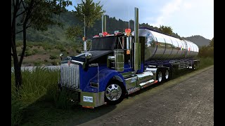 KENWORTH T800! AL MEJOR ESTILO COLOMBIANO AMERICAN TRUCK SIMULATOR COLOMBIA 1.46