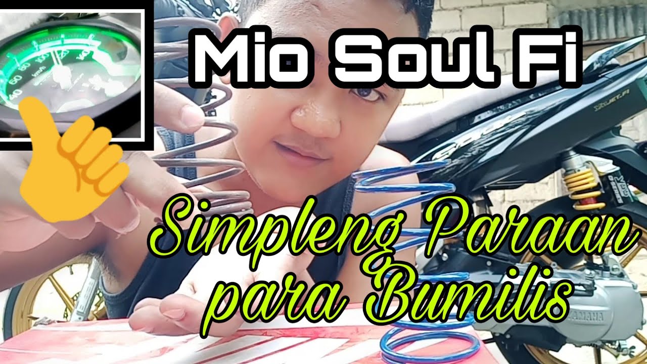 Paano Palakasin Ang MIO ? Pang gilid lang Top Speed 115 Mahigit Mio Soul i 115