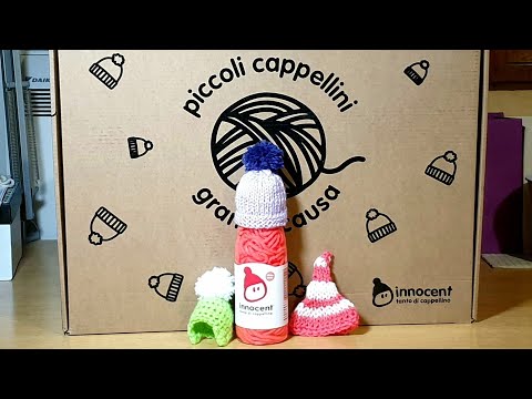 Cappellini di lana per Innocent. Tutorial per una bella iniziativa