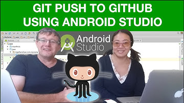 Wife learns android programming - Doing a git push to github using android studio