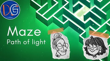 Girl With Spatial Issues "Solves" Mazes | Maze: Path of Light