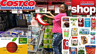 SHOP WITH ME AT COSTCO SPENDING MY $20 COSTCO DIGITAL SHOP CARD + FOOD STAMPS