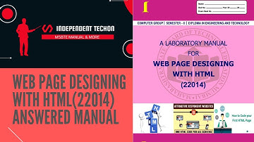 Practical-13 | Sem 2 | Web Page Designing | Wpd | MSBTE Answered Manual