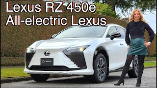 2023 Lexus RZ 450e review // The first allelectric Lexus!