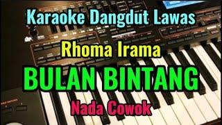 Download Lagu BULAN BINTANG [ H.Rhoma Irama ] Karaoke Dangdut Lawas // Nada Cowok MP3