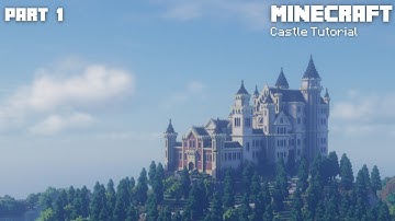 Minecraft Castle Tutorial | Inspired by Neuschwanstein | Part 1