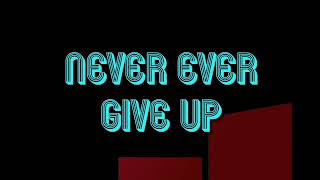 Video thumbnail of "NEVER GIVE UP - For King & Country (Lyrics)"