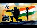 In Tribute To Our Fallen Soldiers || Galwan India China face off, Tribute  To Indian Army Painting