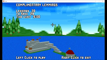 Lemmings Plus 3D Taxing 53 "Complimentary Lemmings" in Loap