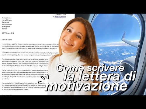 SCRIVERE la LETTERA DI MOTIVAZIONE📝 | Steps ed esempi concreti della MIA LETTERA per l&rsquo;ERASMUS✈️