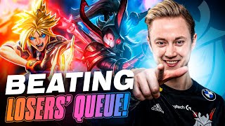 Rekkles | Ezreal and Kalista ADC: BEATING LOSERS' QUEUE!