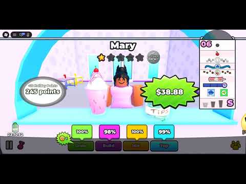 RANK 40 IN WINTER!! | Run a Freezeria! - Rank 40 #roblox #papasfreezeria #johnsontran2 #papalouie