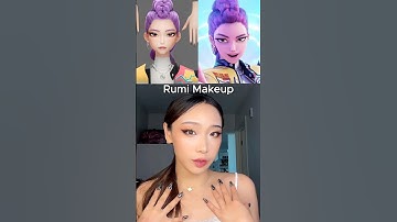 RUMI MAKEUP #kpopdemonhunters #kpop #grwm #makeuptutorial #kbeauty #makeuplook #makeupartist #rumi