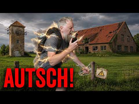 DAS TAT WEH! Wer pfeift hier rum?! STROMSCHLAG auf dem verlassenen HORROR Bauernhof
