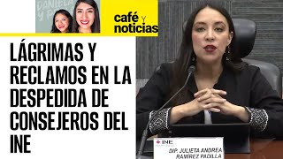 #CaféYNoticias | Julieta Ramírez a Lorenzo Córdova: su gestión quedó marcada por la “arrogancia”