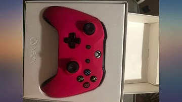 Microsoft Xbox One S Wireless Bluetooth Controller Xbox One Custom Soft Touch Red review