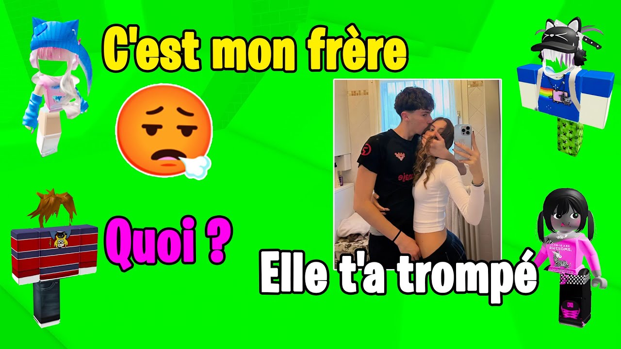 HISTOIRE ROBLOX | Ma petite sœur a rejoint un groupe sur Roblox pour la première fois 🥬