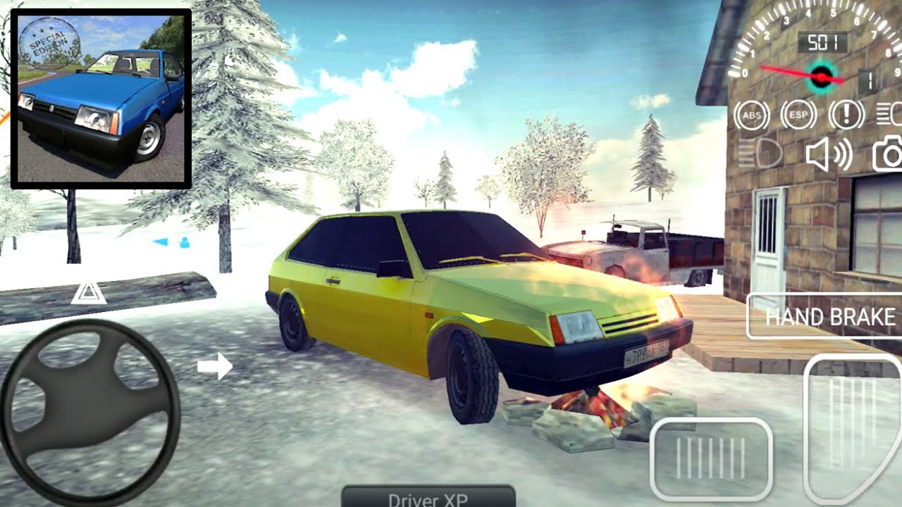 Driving simulator VAZ 2108 SE gameplay video mod link 🔗 