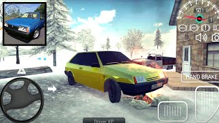Driving simulator VAZ 2108 SE #1 (by ABGames89) - Android Game Gameplay screenshot 3