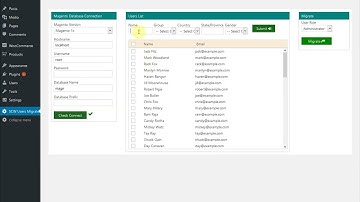Users Migration from Magento to WordPress