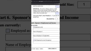 Как правильно заполнить форму I-864