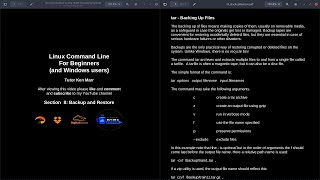 Introduction to Linux CLI - Section 8